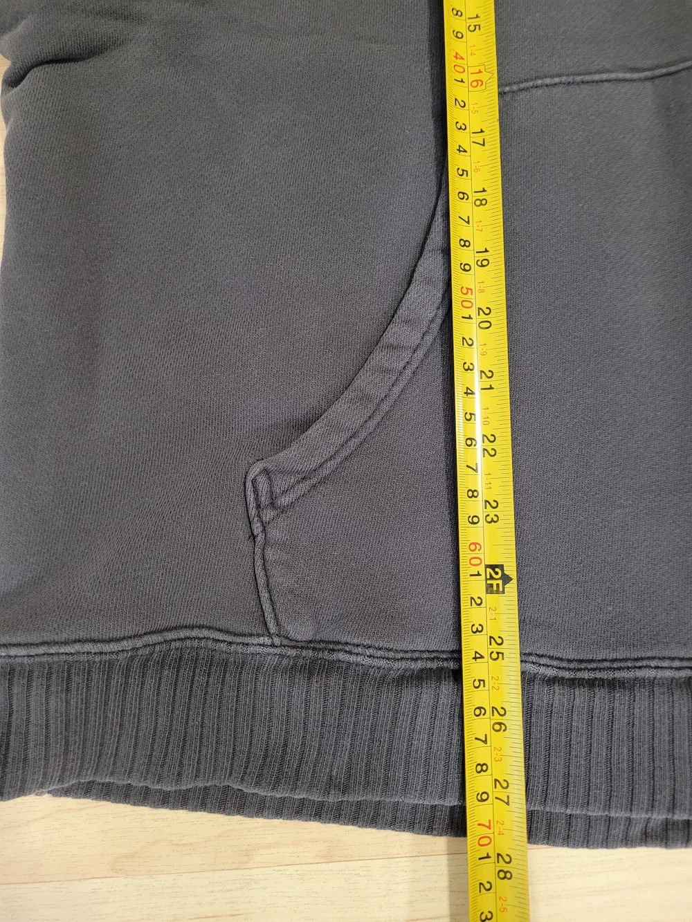 Elwood Gray Hoodie Pullover 100% Organic Cotton